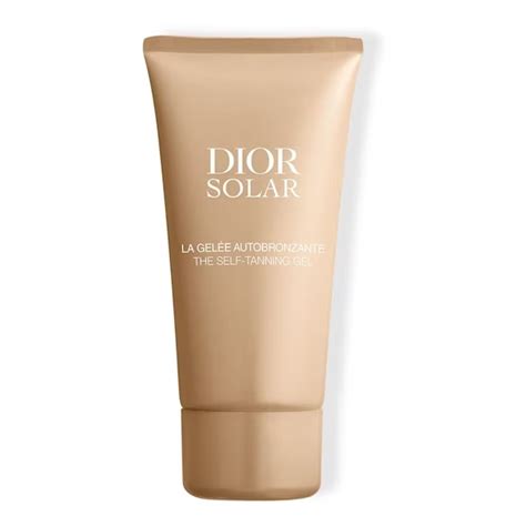 viso baciato dal sole dior|Dior Solar Il Gel Autoabbronzante .